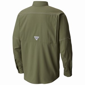 Columbia PFG Low Drag Offshore™ Långärmad Tröja Herr Gröna (CSBFM4021)